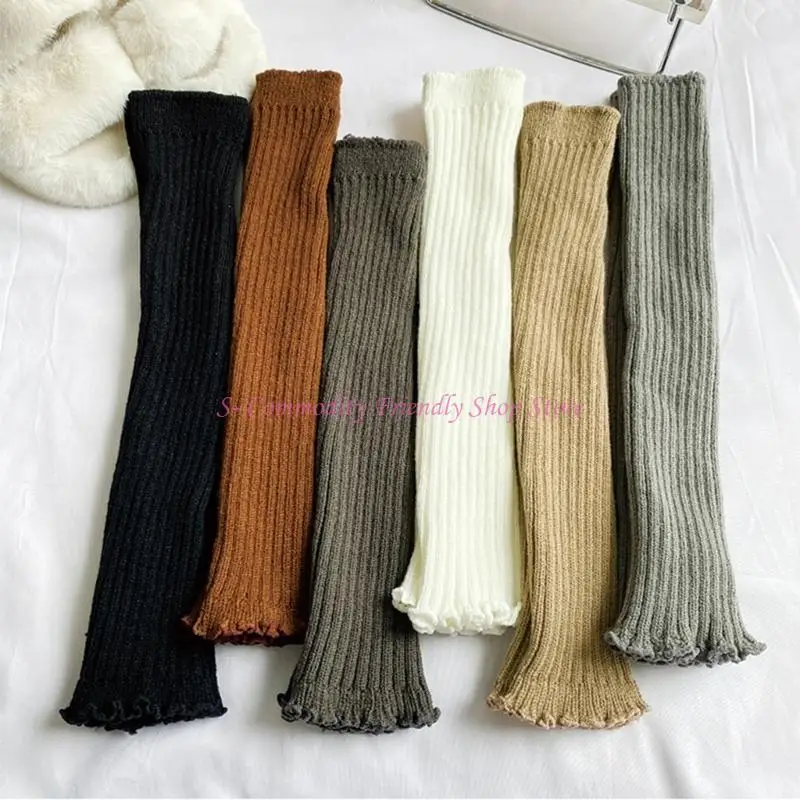 Calcetines de punto con cable para vestido escolar infantil - imagen 5