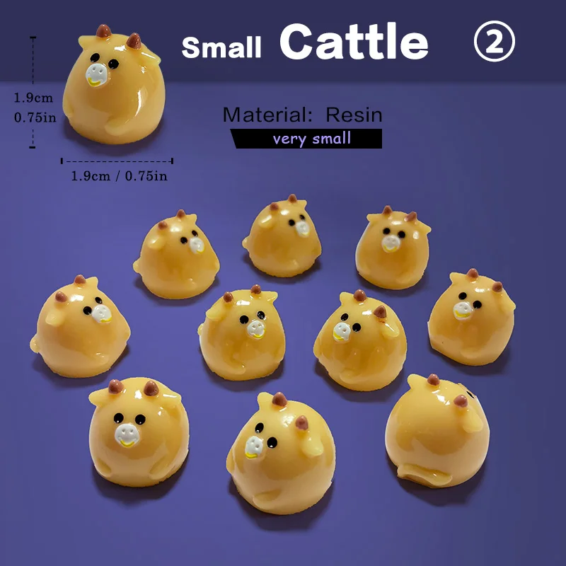 10pcs Fat Cattle