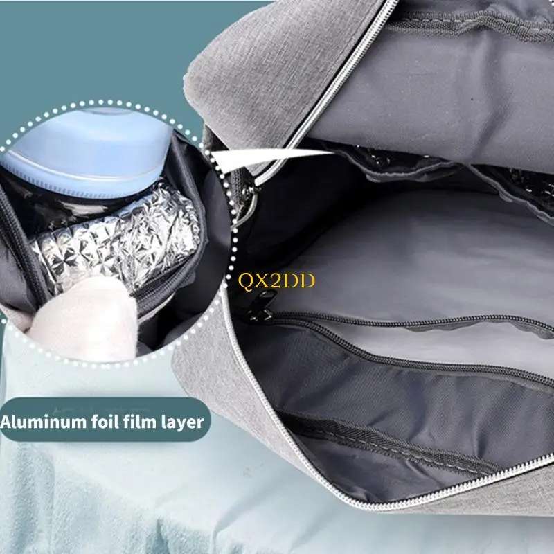 Bolsa QX2D para pañales con almacenamiento múltiple - imagen 5