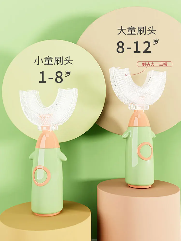 Cepillo dental de silicona para bebés – Diseño de cohete - imagen 3