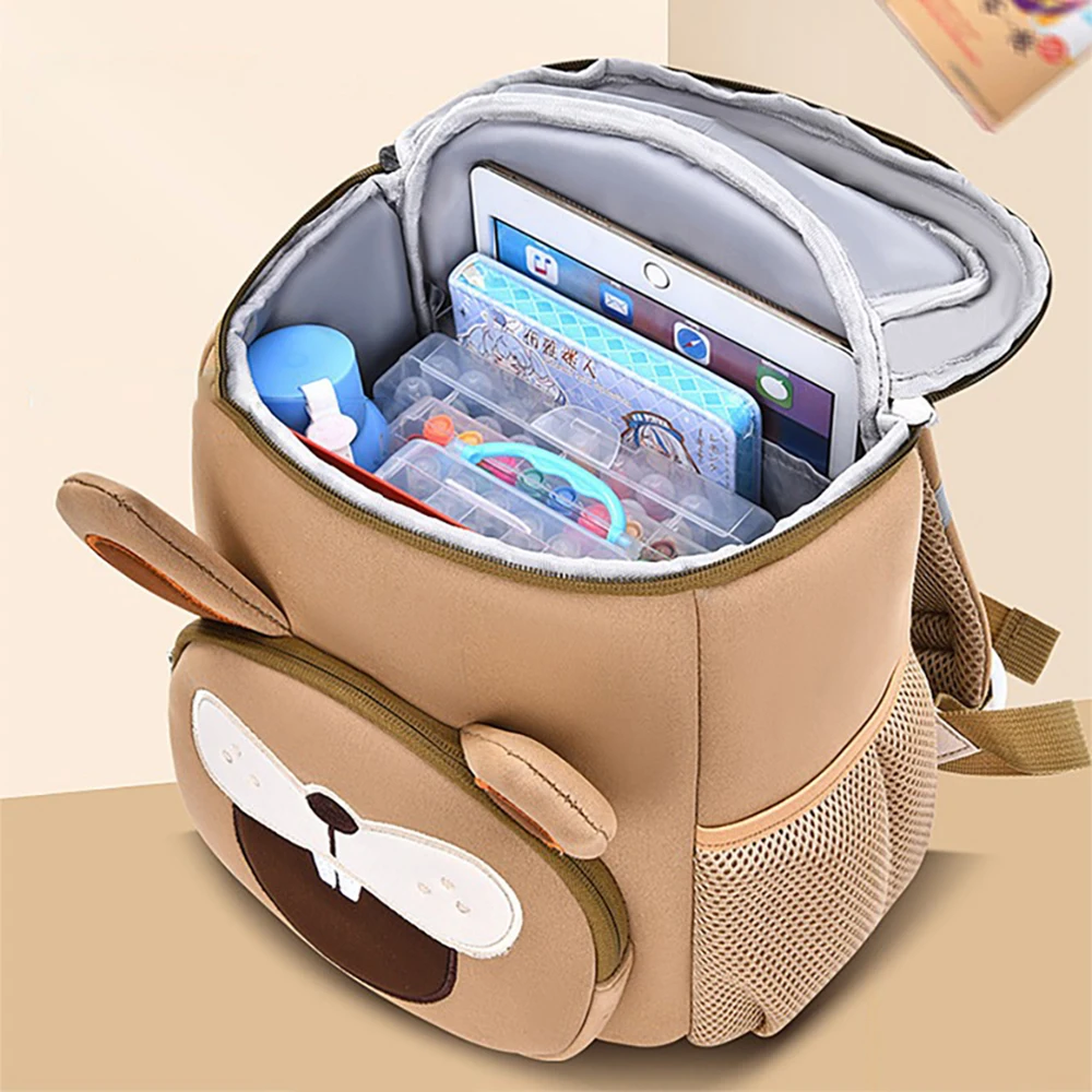 Mochila de lona acolchada para preescolar – Estampado infantil - imagen 5