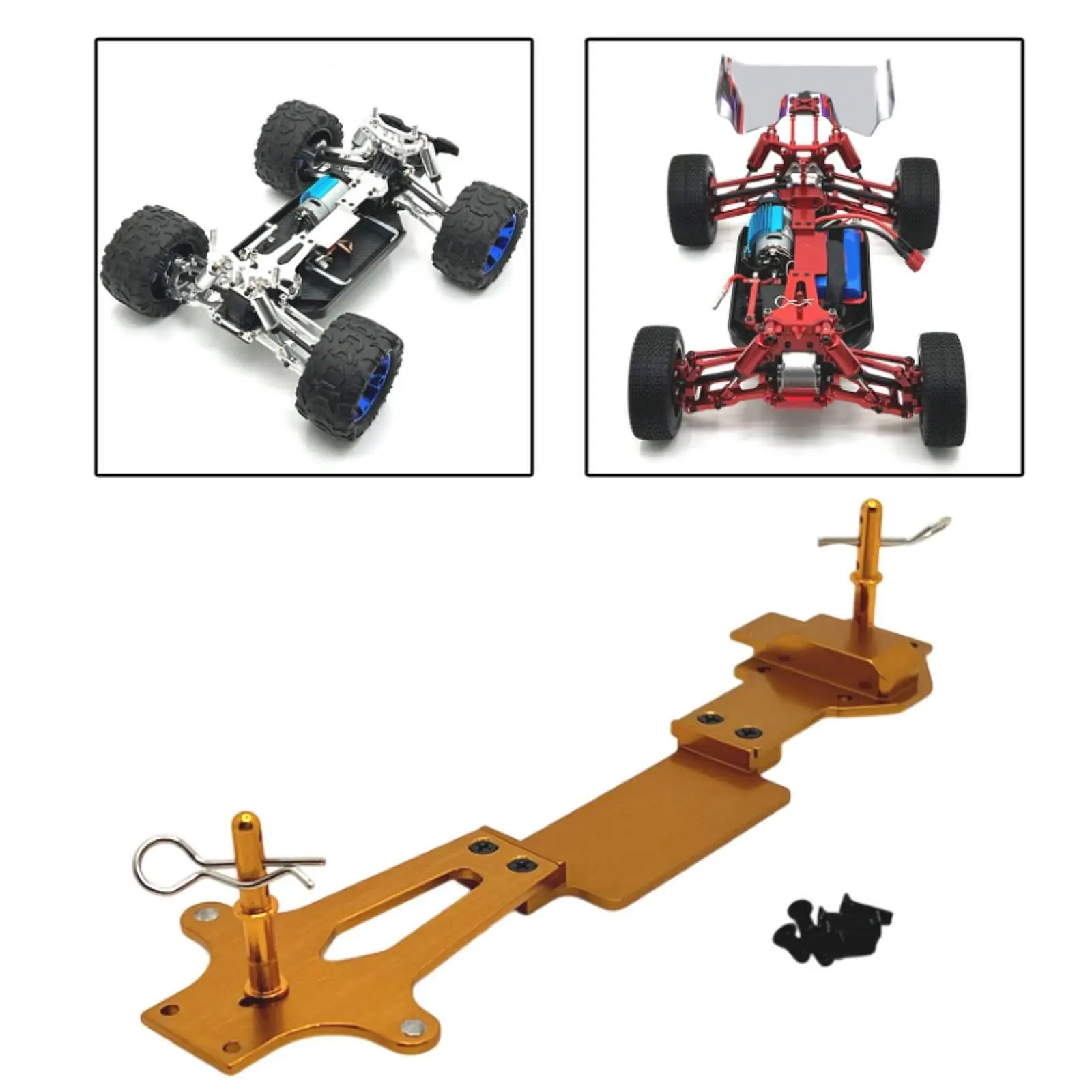 RC Second Floor Board Replacement Spare Parts RC Model Car Accessories for Wltoys 144001 144002 144016 144018 144010 1/14 RC Car