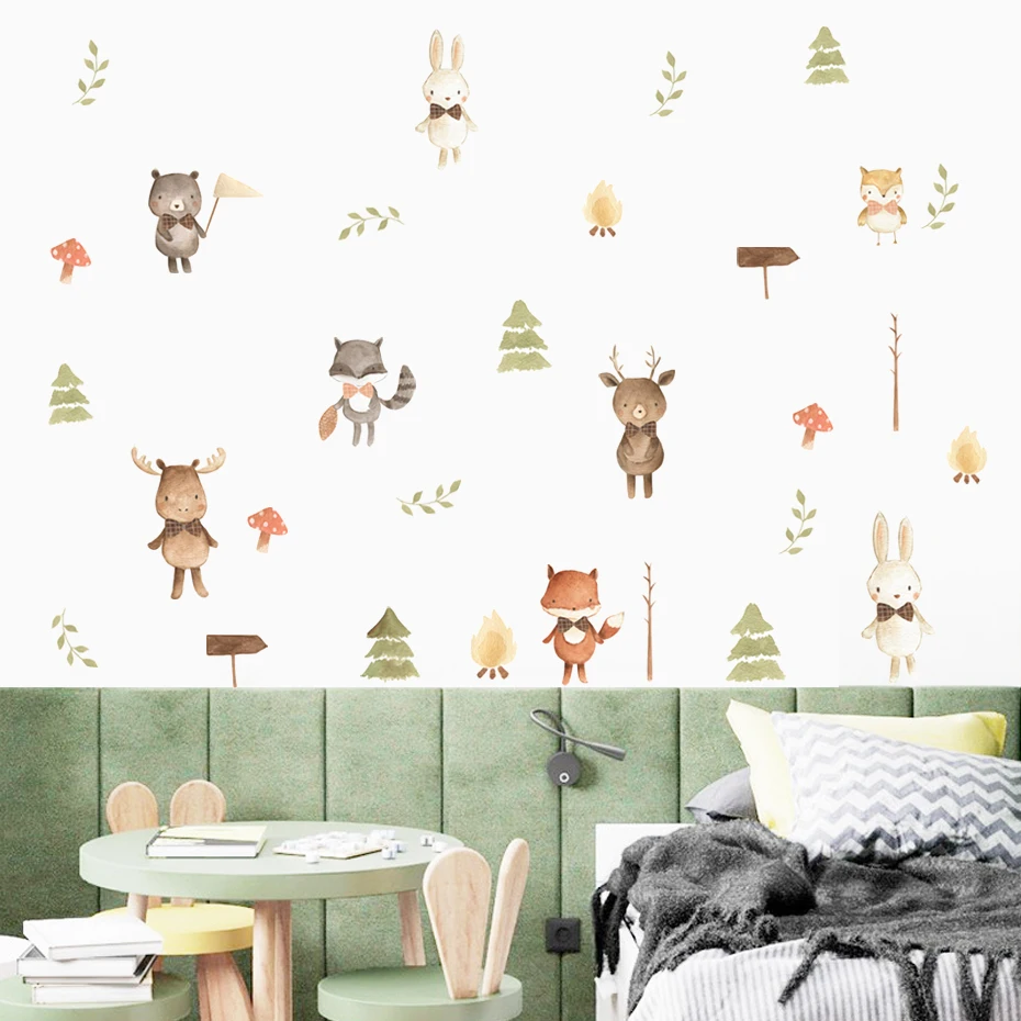 Vinilo decorativo infantil de ciervo – Pegatina mural guardería - imagen 5
