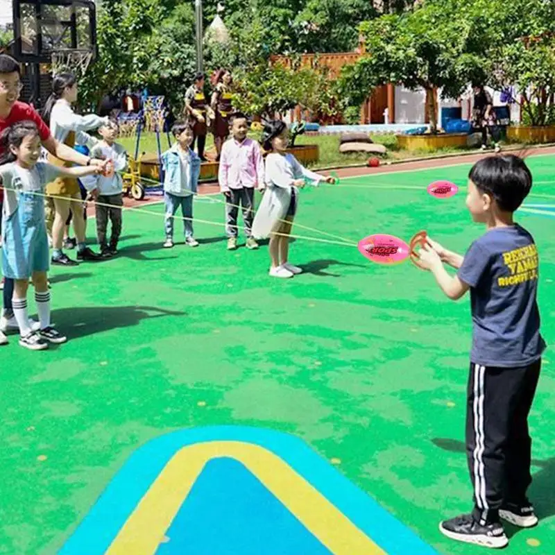 Bola de dibujo manual, bolas de velocidad Jumbo a través de tirar de la pelota, juegos al aire libre, juguete para niños, juguetes para chico, juegos divertidos al aire libre - imagen 5