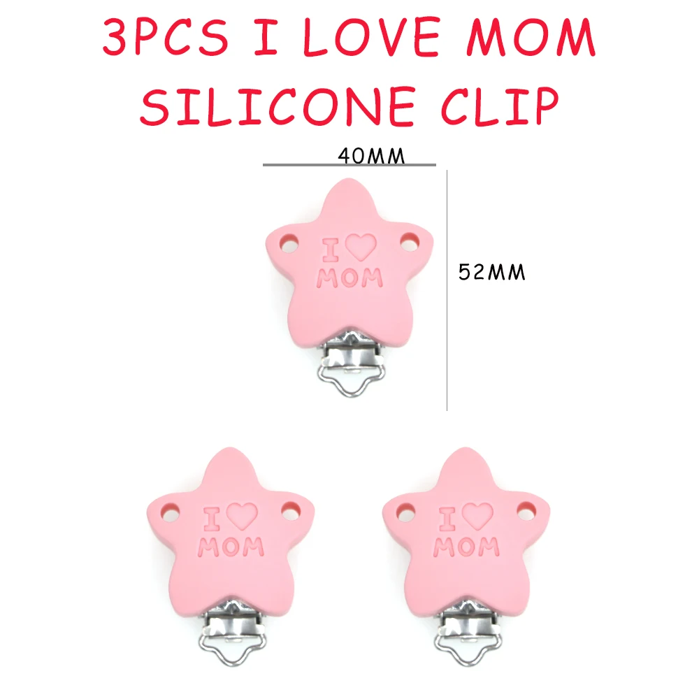 3pcs candy pink