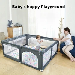 IMBABY corralito para bebés amplio y seguro, parque de juegos