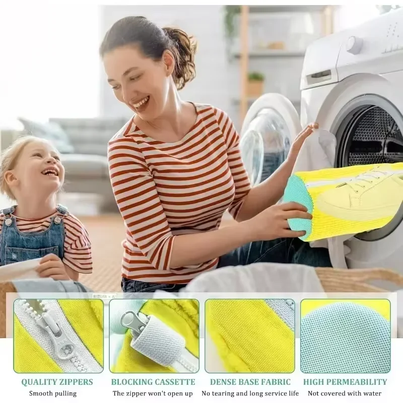 Bolsa de lavado con cremallera para calzado infantil - imagen 5