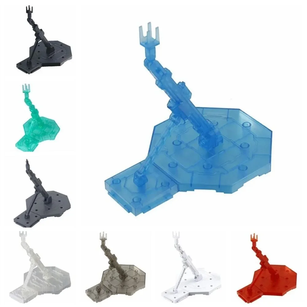 Nuevo modelo de figura de Robot soporte de figura MG HG BB 1/144 1/100 soporte de exhibición de figuras de juego soporte de muñecas de plástico hecho a mano - imagen 3
