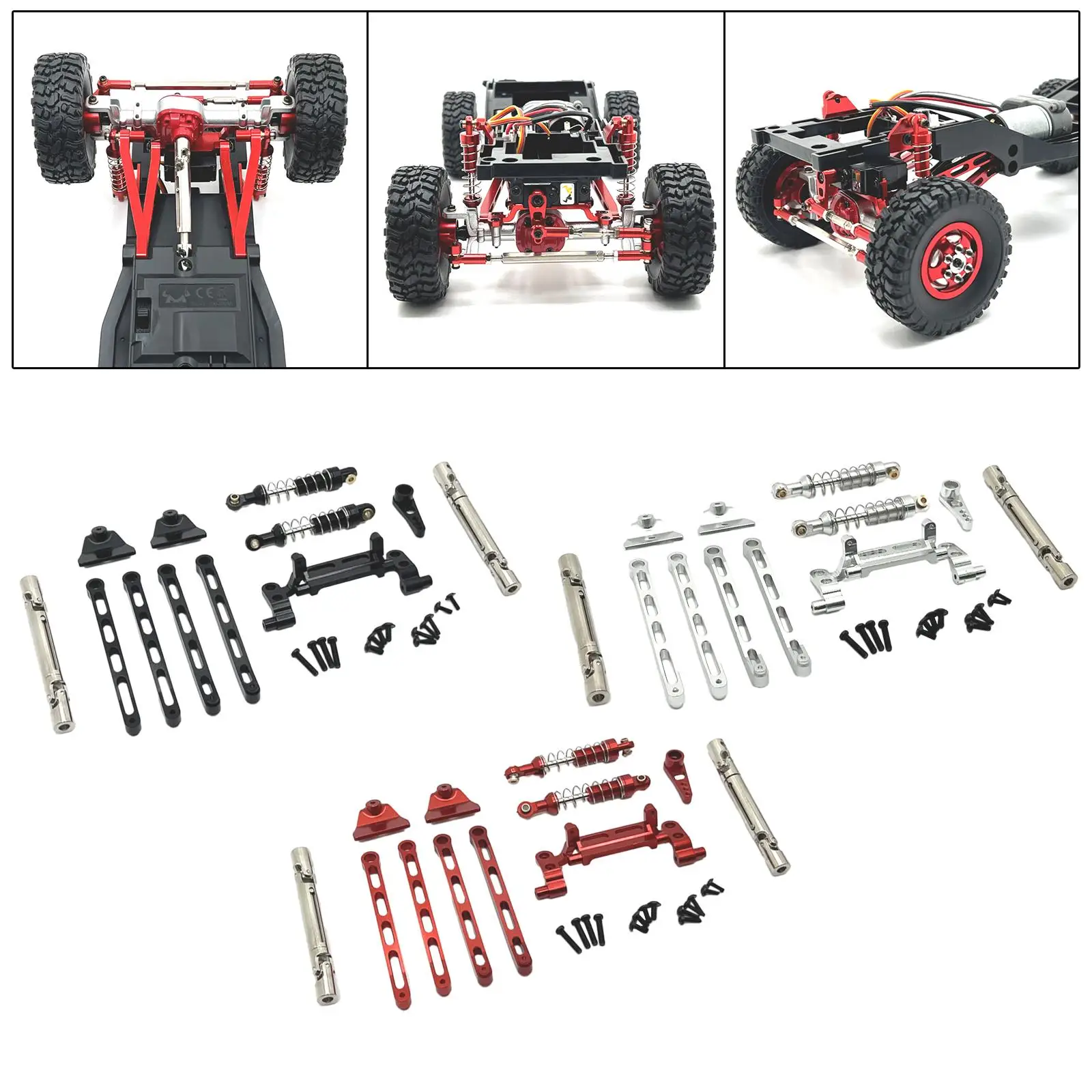 Shock Absorber Brackets DIY Accs Sturdy Easy to Install Replacement Parts Remote Control Car Parts for MN78 MN82 1/12 RC Vehicle