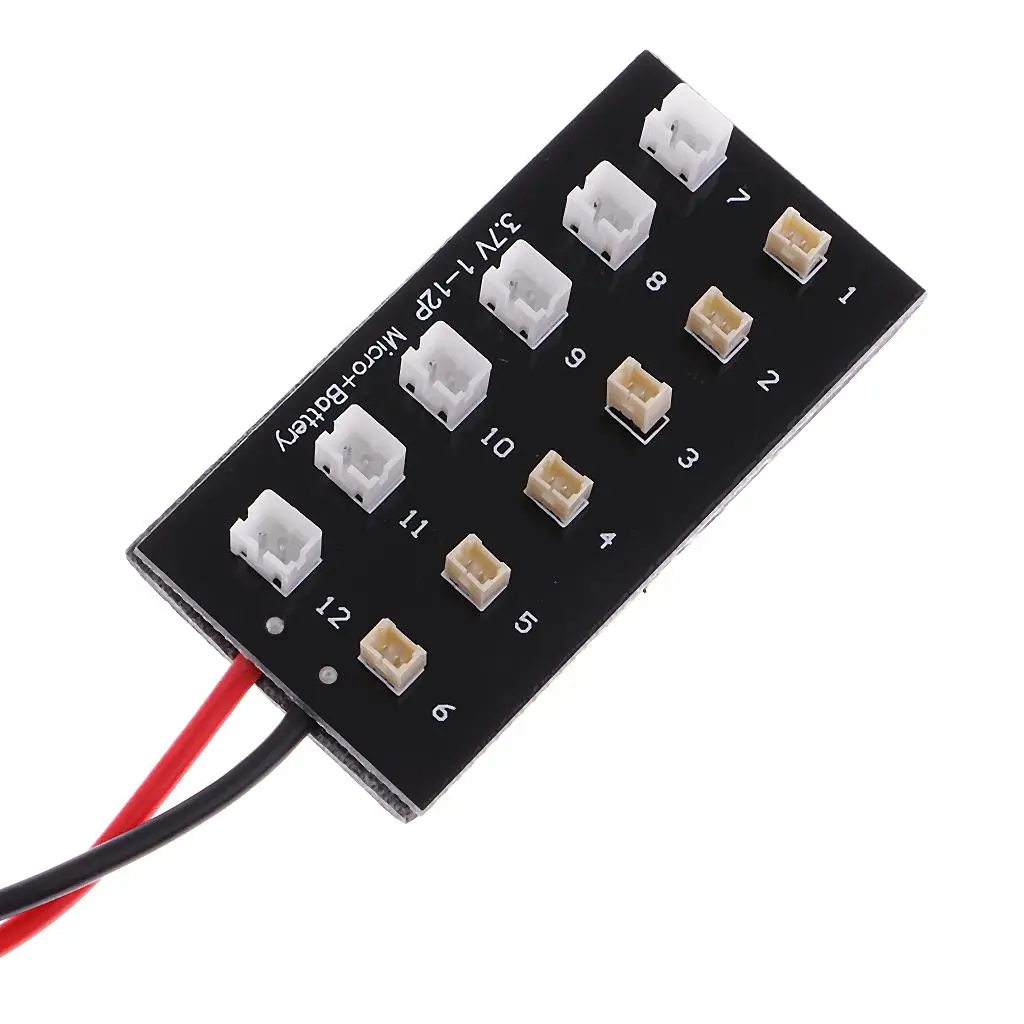1S 3.7 Board Micro JST & JST-PH XT60 Plug Parallel Connection