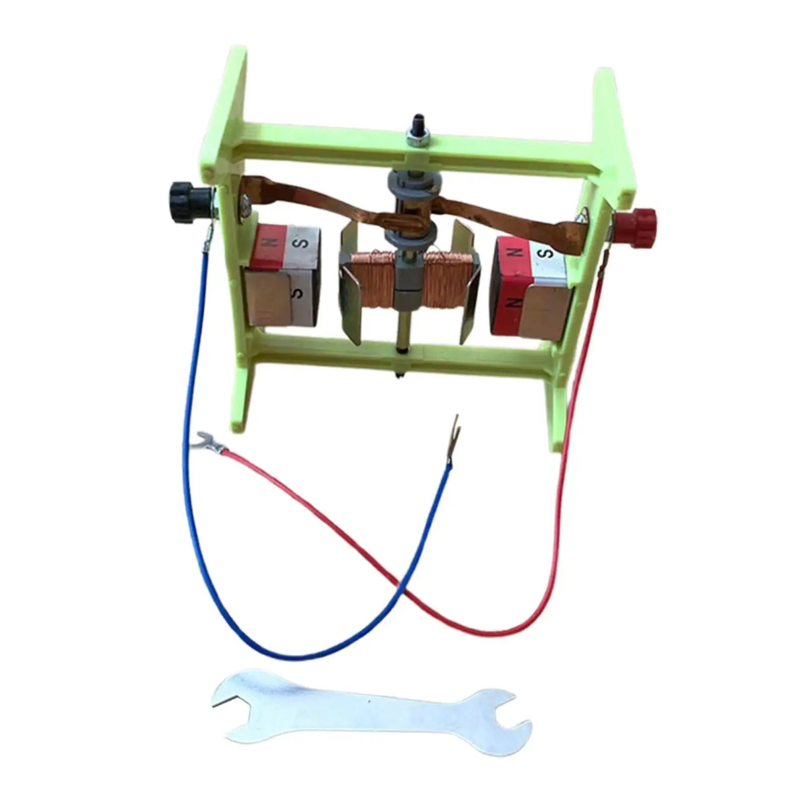 Electric Motor Science Assemble Kit Technology Small Production Physics Experiment for Children Kids High School Students Teens