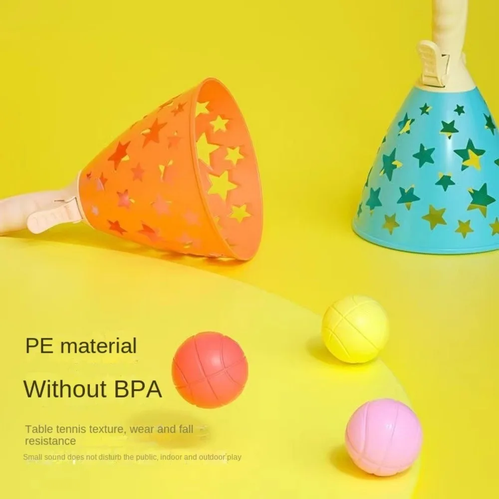 Pelota de lanzamiento doble para niños, rompecabezas deportivo elástico, juguete interacción entre padres-unisex