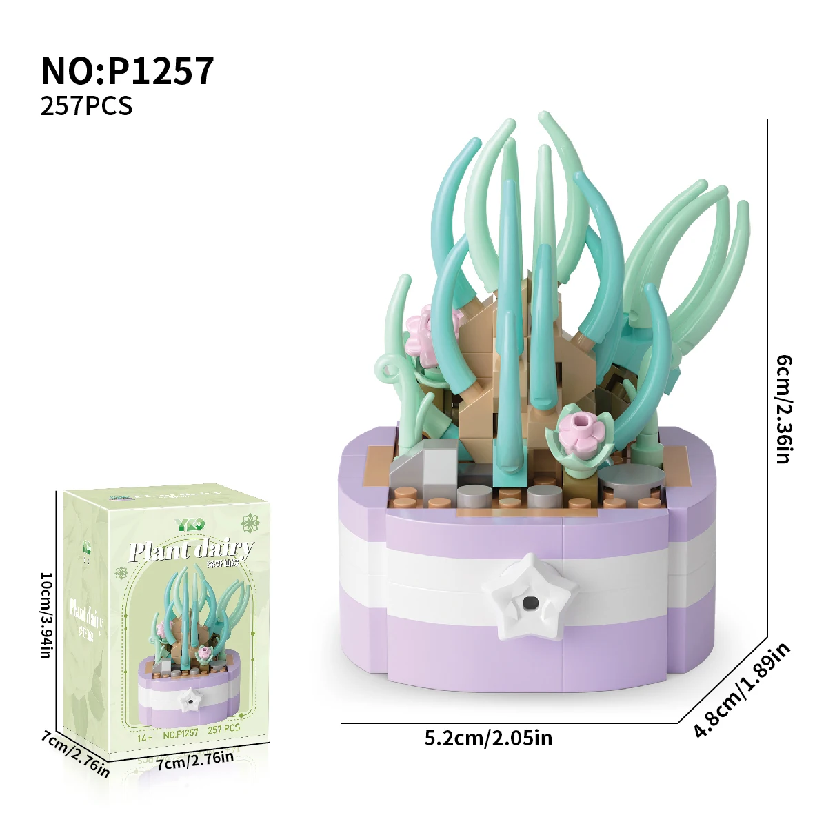257PCS With Box