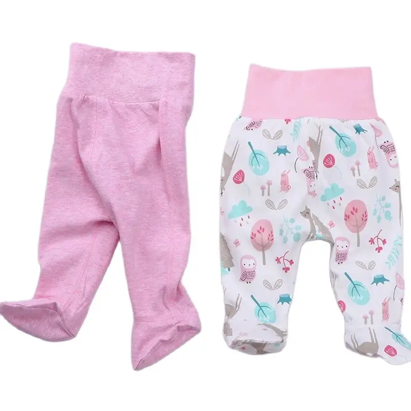 Pantalones de algodón para bebé recién nacido, leggings de alta elasticidad, ropa para niños - imagen 2