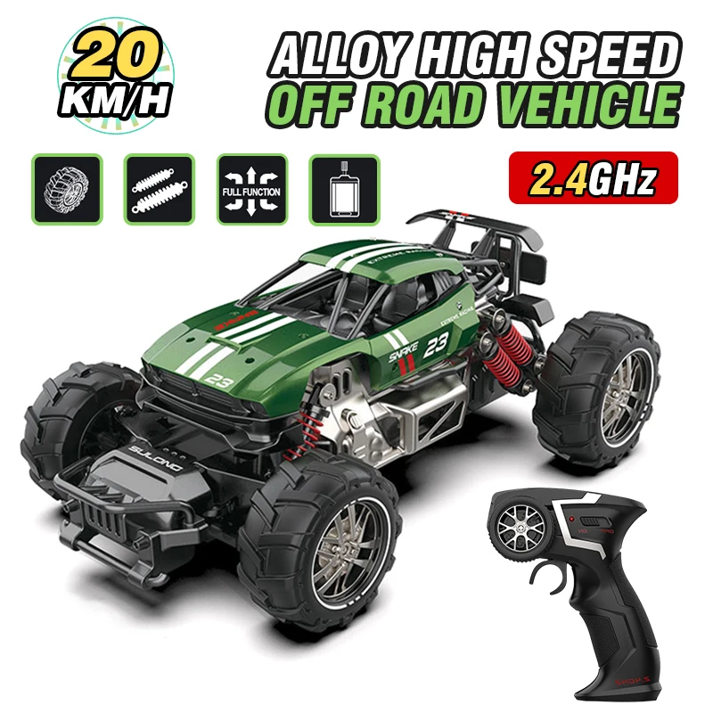 Coche RC 1:14 todoterreno alta velocidad 2,4G - Regalo Navidad - imagen 5