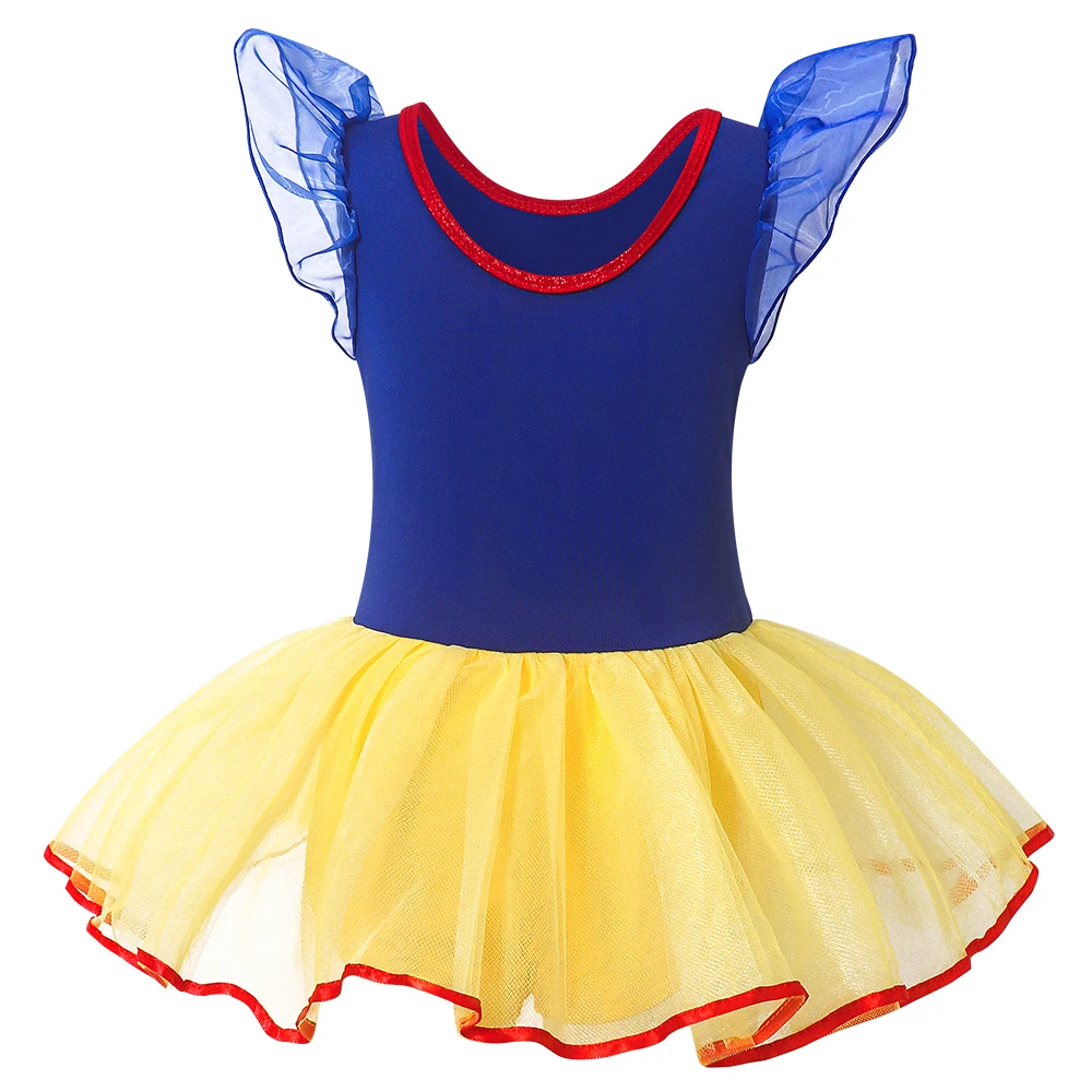 Disfraz de bailarina para niña con tutú de volantes - imagen 3