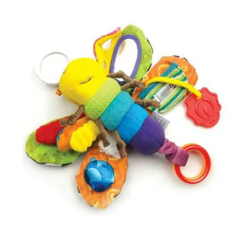 Móvil musical Inchworm con sonajero mariposa para bebé - imagen 5