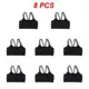 Black 8pcs