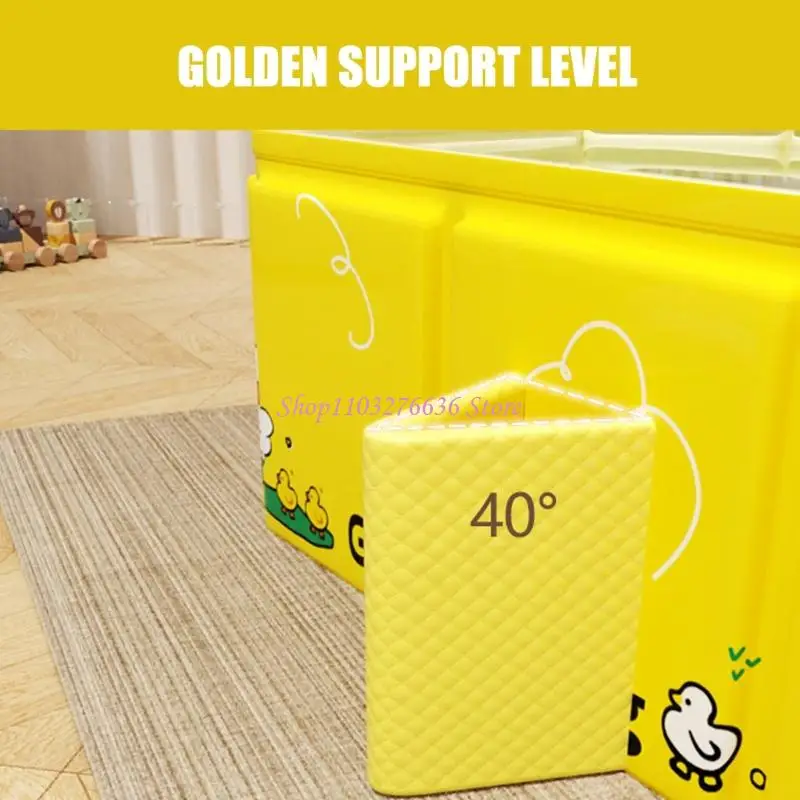 Bañera bebé plegable R6FD para baños seguros Bañeras fáciles almacenamiento portátil Bañera PVC Space Saver Baby para - imagen 2