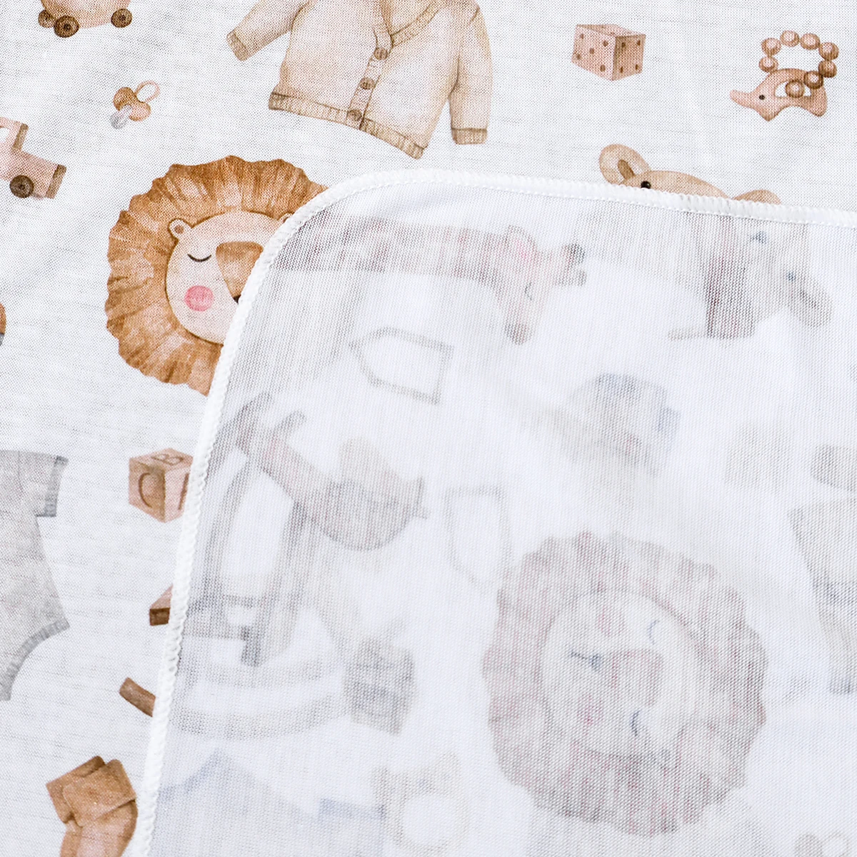 Elinfant 100x100cm manta para fotografía de bebé recién nacido envoltura para bebé manta envolvente 100% poliéster - imagen 4