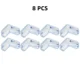 8PCS L Shaped