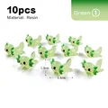 10pcs Axolotl-Green
