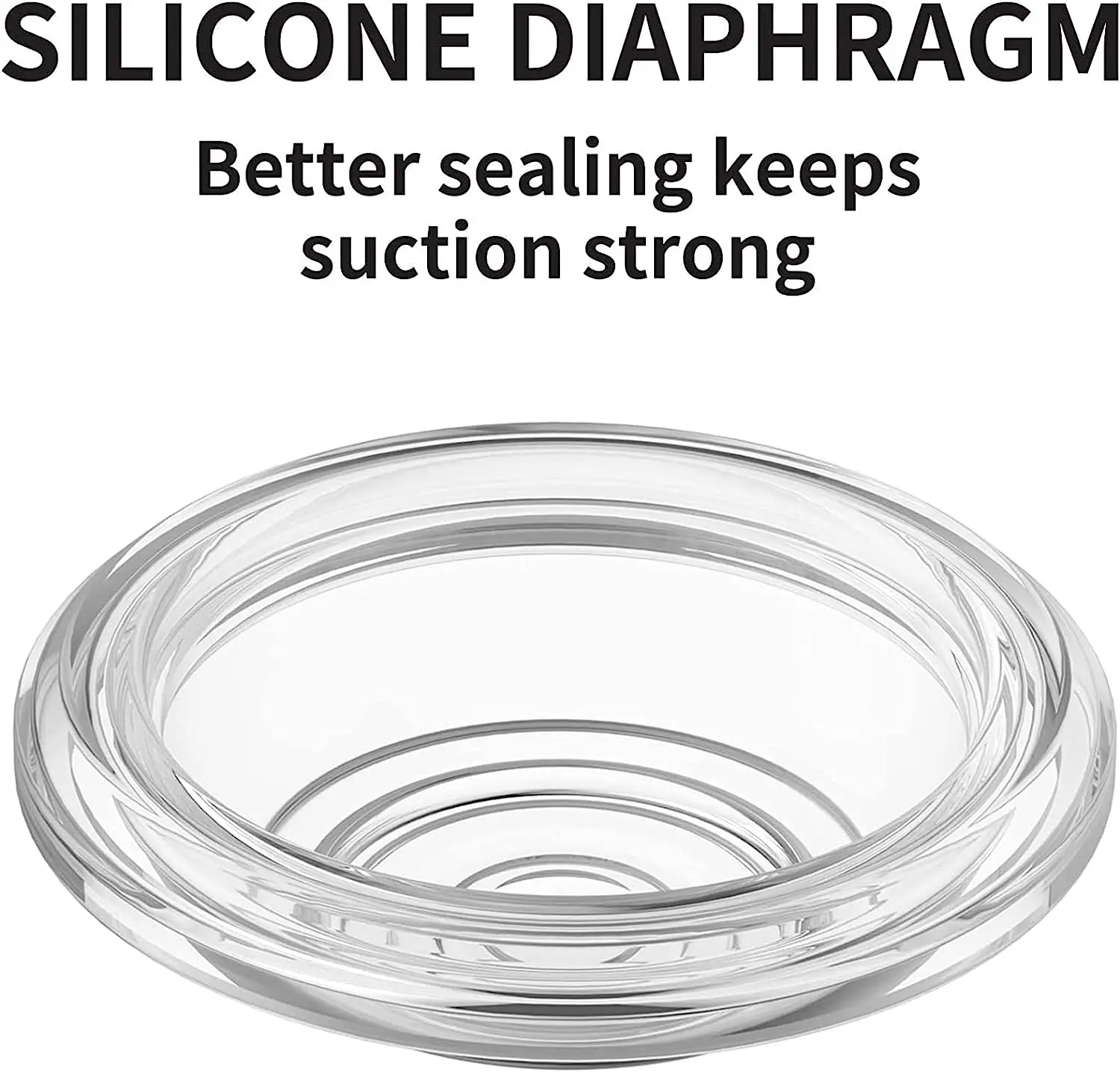 Válvula de pico de pato de silicona y diafragma, piezas de extractor de leche, protección, tetina de alimentación de bebé, accesorios para extractor de leche Manual/eléctrico - imagen 2