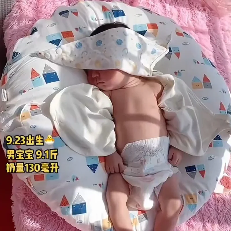 Almohada antirreflujo para bebés – cojín anticolicos y anti asfixia - imagen 4