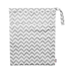 ALVABABY Bolsa de pañales reutilizable seca y húmeda – doble bolsillo