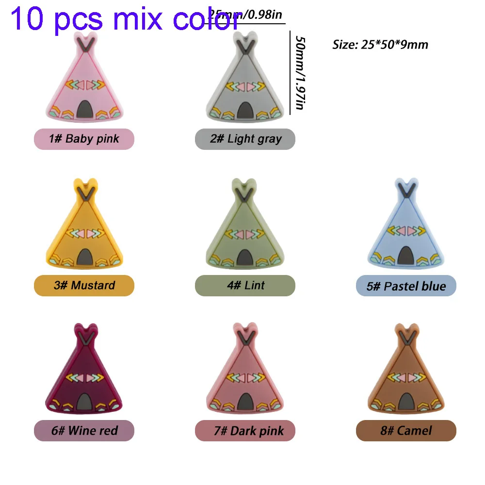 10pcs mix tent