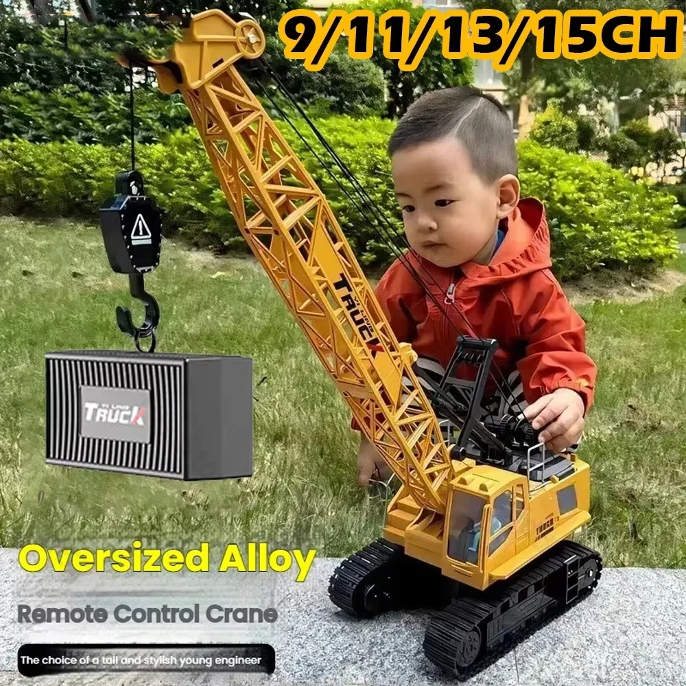 Tractor de grúa RC para niños con brazo eléctrico - Juguete educativo - imagen 4