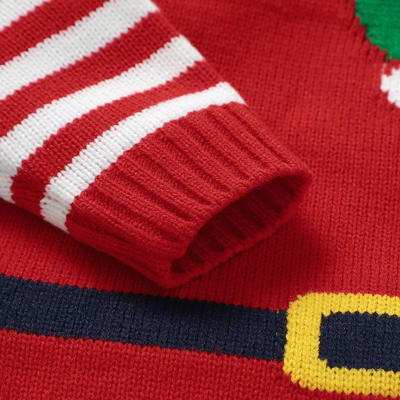 Pelele bebé navideño Papá Noel rojo y verde - imagen 4