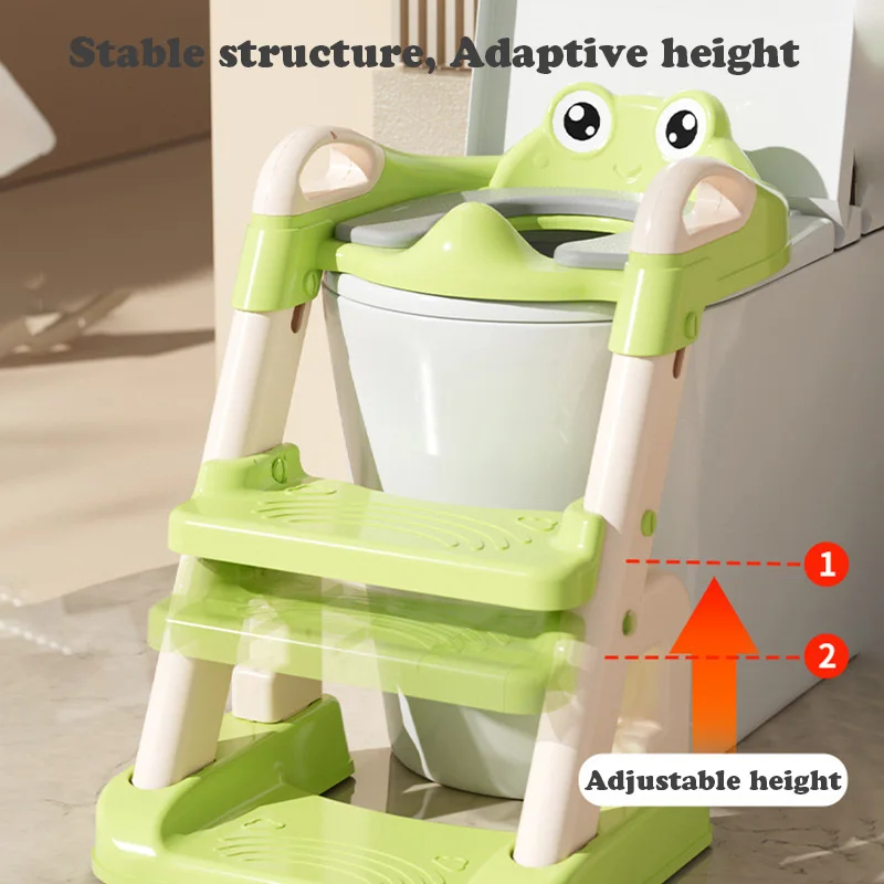 Orinal portátil de dibujos animados para niños, orinal para niños, asiento de entrenamiento, urinario para bebé, olla para inodoro para bebé, urinario para niños, escalera, orinal para bebé - imagen 4