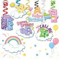 Care Bears Swirls – Decoración de cumpleaños infantil