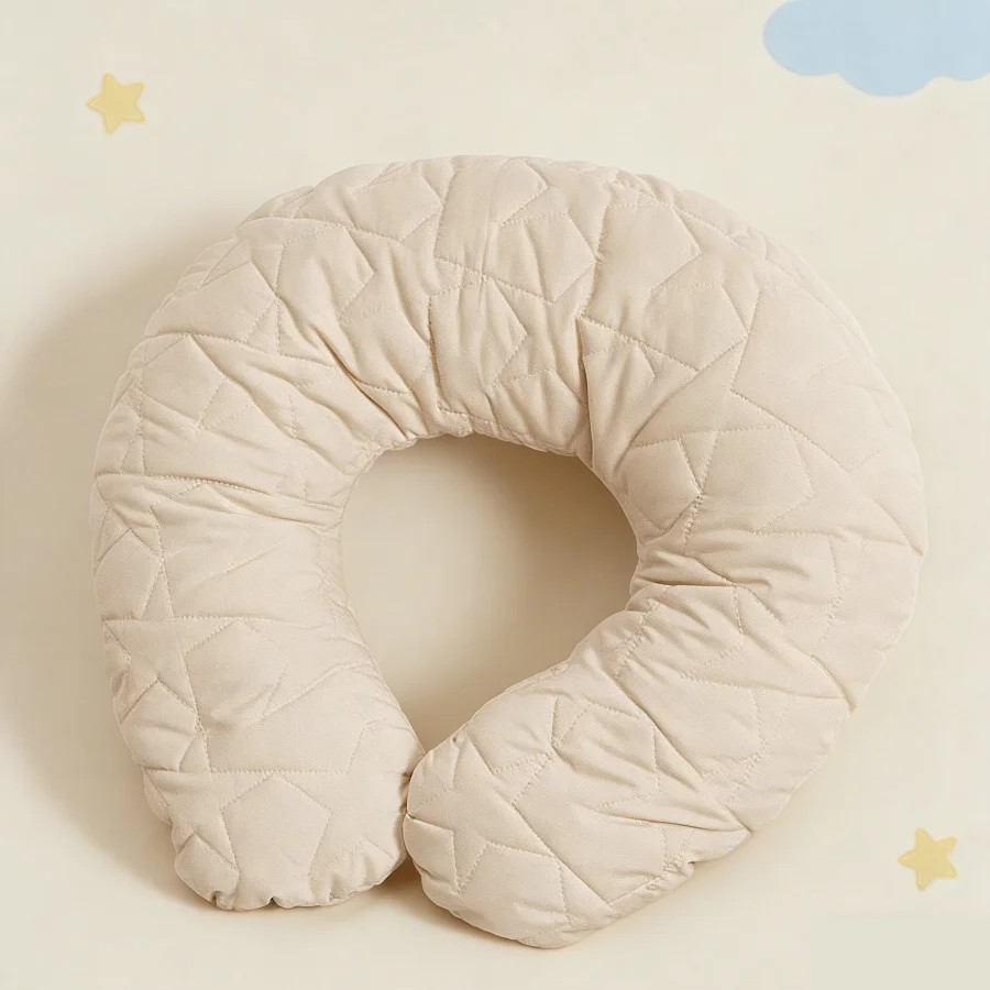 Almohada de lactancia acolchada con estrella para mayor confort - imagen 5