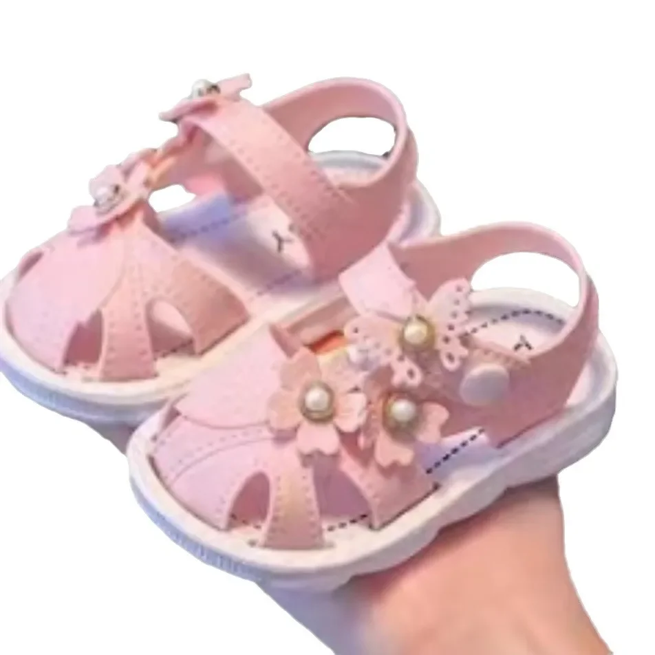 Sandalias transpirables para niños con suela blanda antideslizante - imagen 4