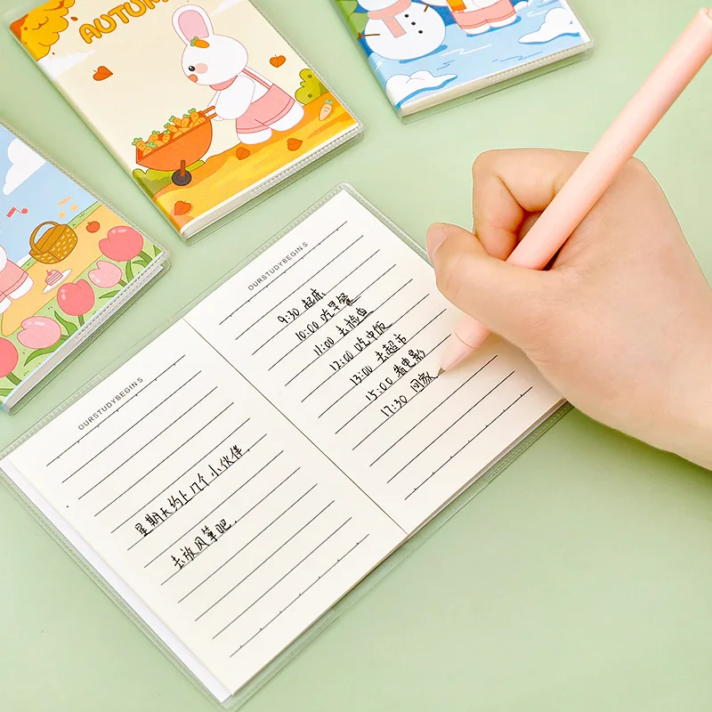 Cuaderno A7 con dinosaurios para niños – Bloc de notas escolar portátil - imagen 5