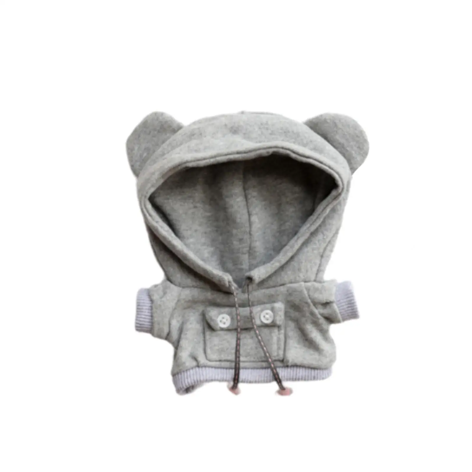 Plush Doll Clothes Stuffed Animals Accessories Hooded Sweatshirt Photo Props Soft Stylish Dress up Costumes Cute Doll Costume