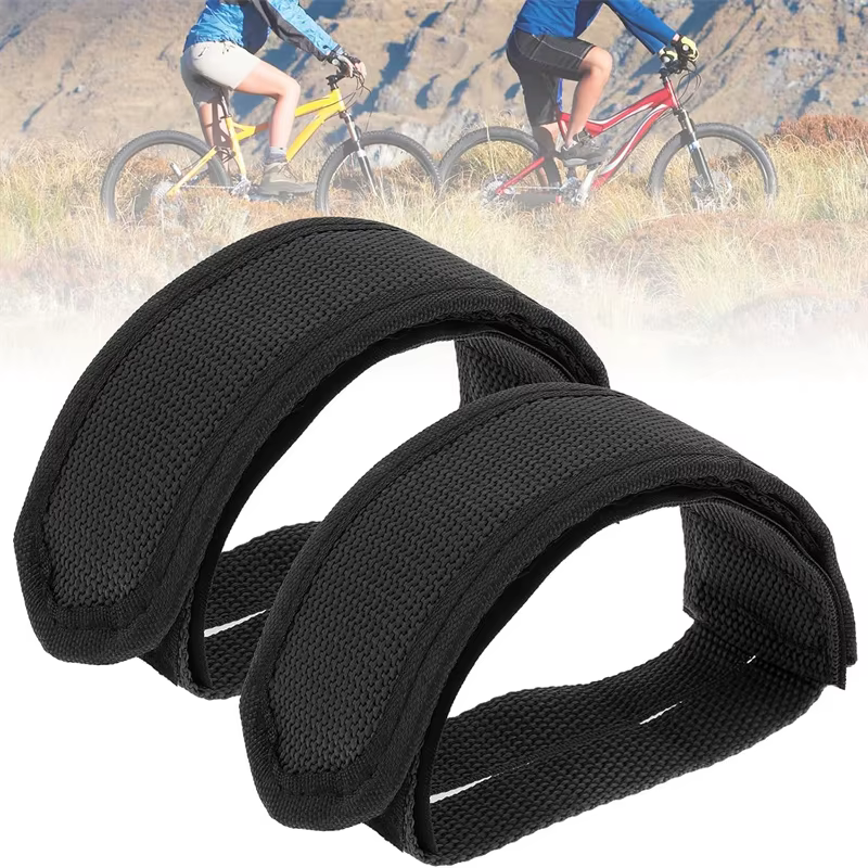 Correas de nailon para pedales de bicicleta de carretera y MTB - imagen 3