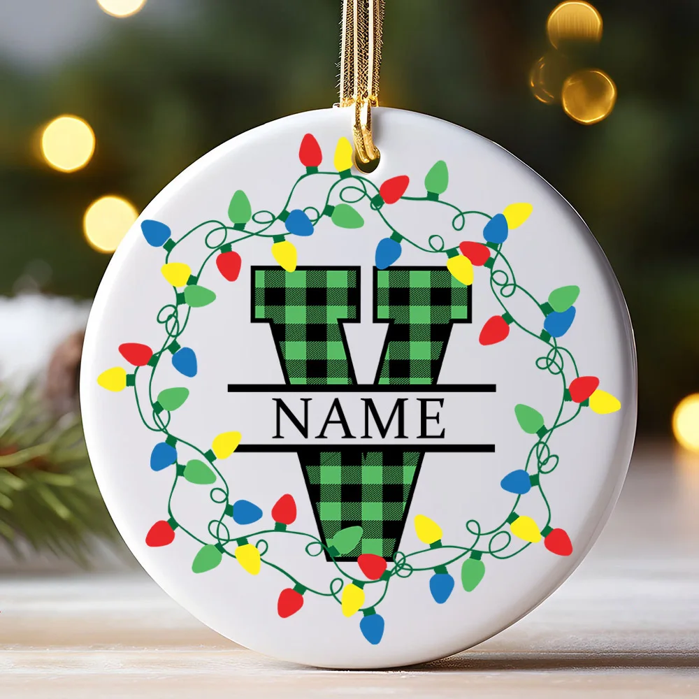 letter V with name
