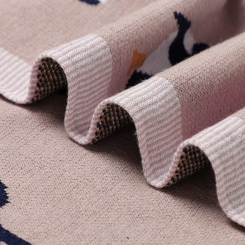 Mantas para bebé, cochecito netural para recién nacido, edredones envolventes para cuna, edredones de punto de algodón transpirable para niños y niñas, celular - imagen 3