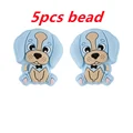 5pcs pastel blue