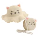 beige hat bag