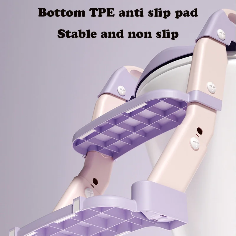 Orinal portátil 3 en 1 mejorado, orinal para niños, asiento de entrenamiento, escalera plegable, olla de inodoro para bebés, urinarios de inodoro para niños, orinal infantil - imagen 3