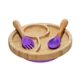 Round style purple