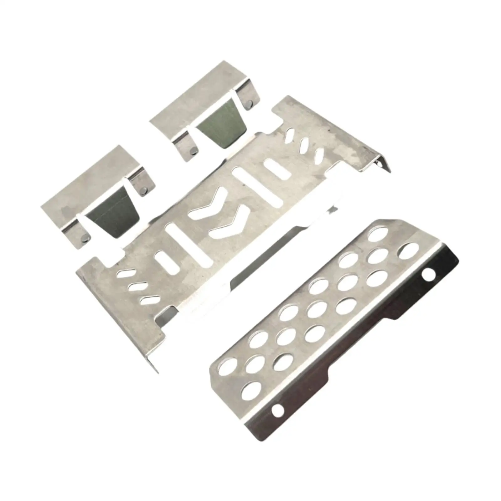 1/10 Chassis Skid Plate Replacement Chassis Armored Protection,Accessoires,Spare Part for Yk4106 Yk4107 RC Model Car