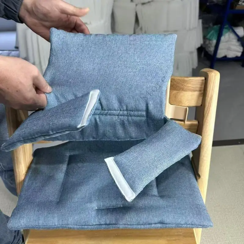 XXFE Cojín Transpirable para Trona Bebé, Cojín Asiento Suave para Soporte Seguro A Comer - imagen 3