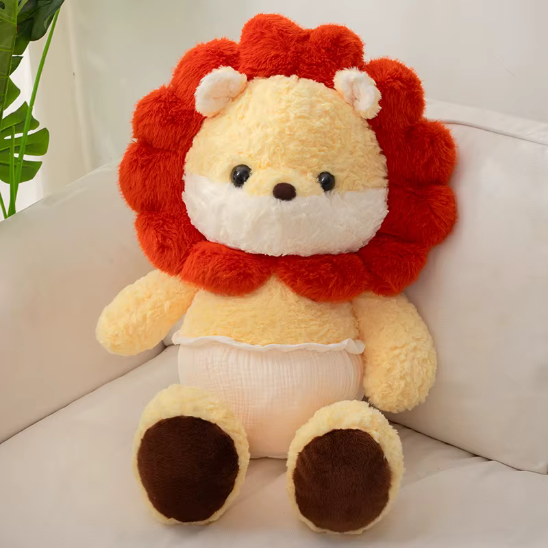 Peluche animal suave para niña – Almohada abrazable habitación - imagen 2
