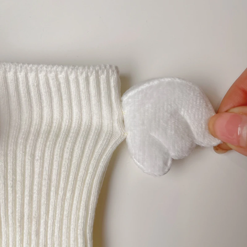 Calcetines cortos de algodón para bebé, Niña y niño, con ala de Ángel, antideslizantes, de Color caramelo, para recién nacido de 0 a 3 años - imagen 5