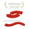 2pc red flexible